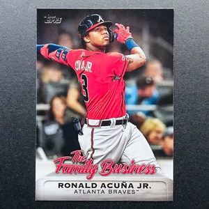 Ronald Acuna Jr. - 2019 Topps Update The Family Business #FB-8